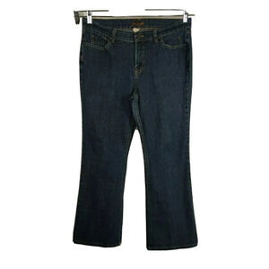 Grane Jeans Wide Bootcut Flare High Rise Women Juniors Size 15 Dark Wash Blue